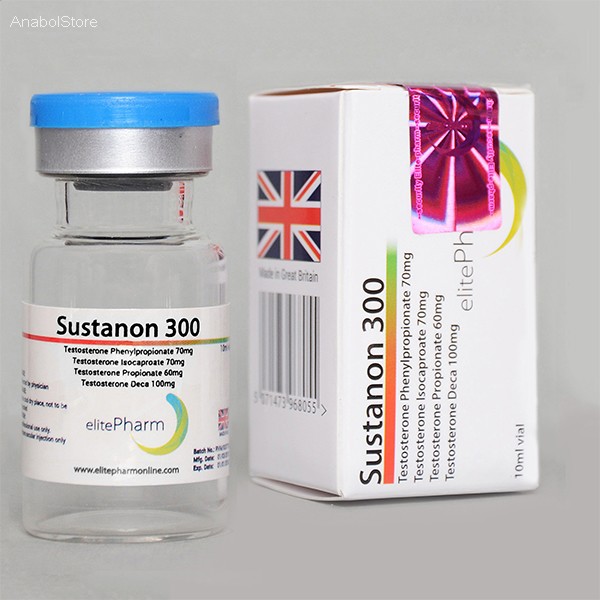 Sustanon/Elite Pharma 300mg/ml in 10ml vial